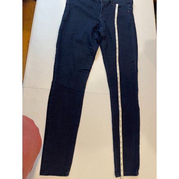 Club Monaco Womens Jeans Straight Leg Mid Rise Five Design Pockets Blue Size 30 - Picture 5 of 11